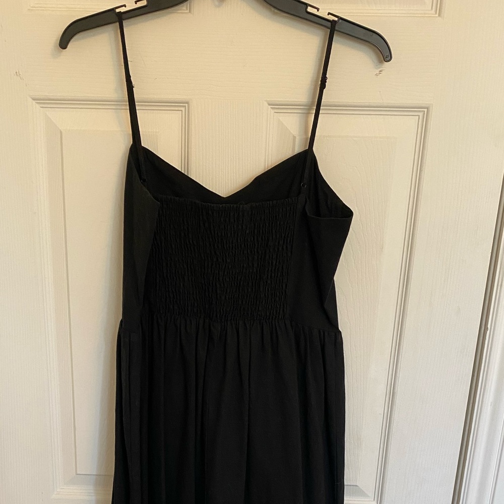H&M black linen dress, size M - Picture 5 of 8